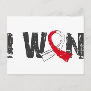 I Won Oral Cancer Postcard