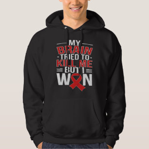 I Won Stroke Survivor Stroke Awareness Month 1 Hoodie