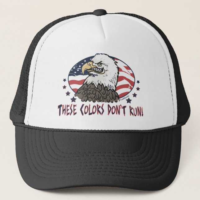 I won't apologise for being American Eagle Trucker Hat (Front)
