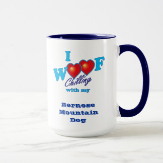 I Woof Bernese Mountain Dog Mug