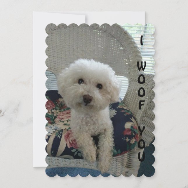 I Woof You Card (Front)