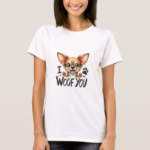 I Woof You Chihuahua T-Shirt