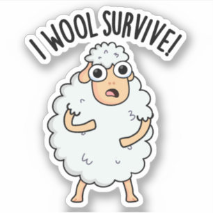 I Wool Survive Funny Sheep Puns