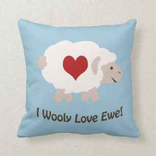 I Wooly Love You! Cushion