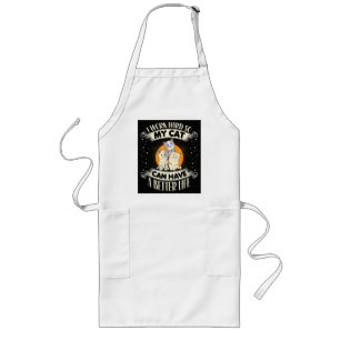 I Work Hard So MY Cat Can Have A Better Life Long Apron