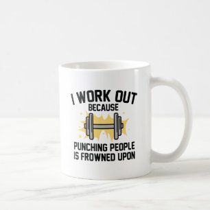I Work Out Coffee Mug