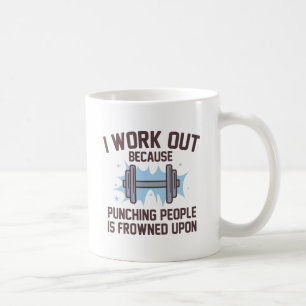 I Work Out Coffee Mug