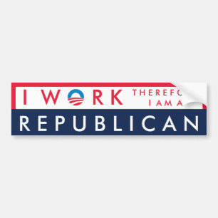 I Work therefore.. Bumper Sticker