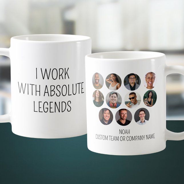 I Work With Absolute Legends 11 Photo Office Team Coffee Mug (I Work With Absolute Legends 11 Photo Office Team Coffee Mug
)