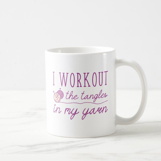I Workout Coffee Mug (Right)