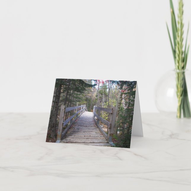 I would cross any bridge notecard (Front)