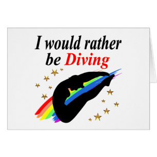 I WOULD RATHER BE DIVING DIVER GIRL DESIGN