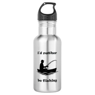 I Would Rather Be Fishing 532 Ml Water Bottle