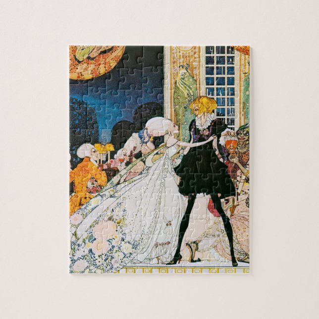 I would rather marry a gardener! Kay Nielsen Jigsaw Puzzle (Vertical)