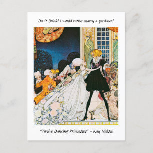 I would rather marry a gardener! Kay Nielsen Postc Postcard