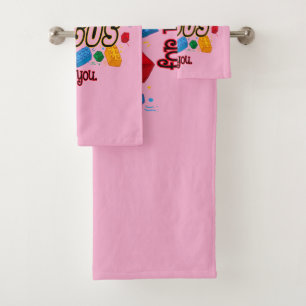 I Would Walk Across Legos For You Bath Towel Set