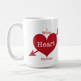 I Write Heart Stories Mug