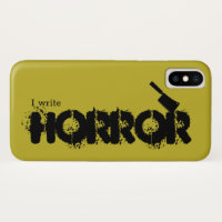 I write horror.