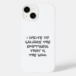 I Write iPhone Case