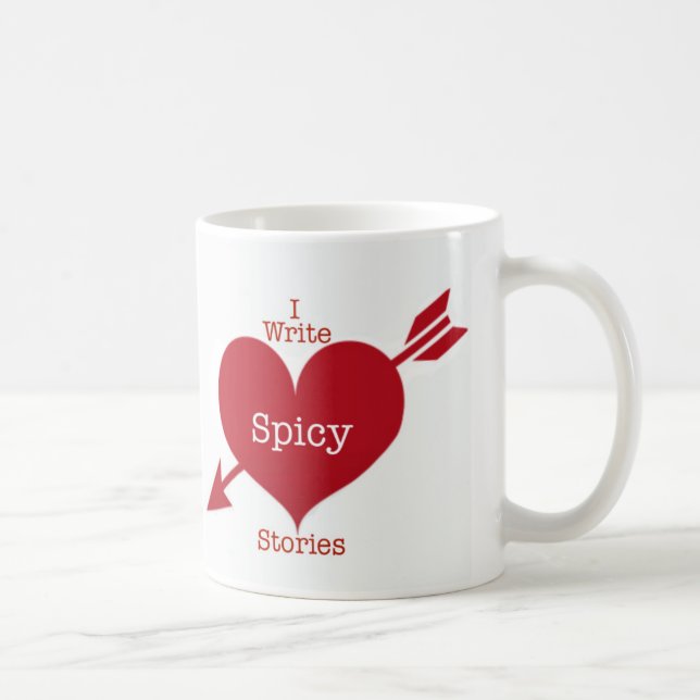 I Write Spicy Stories Coffee Mug (Right)