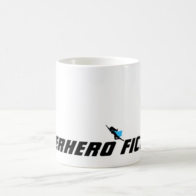I write Superhero Fiction Coffee Mug (Center)