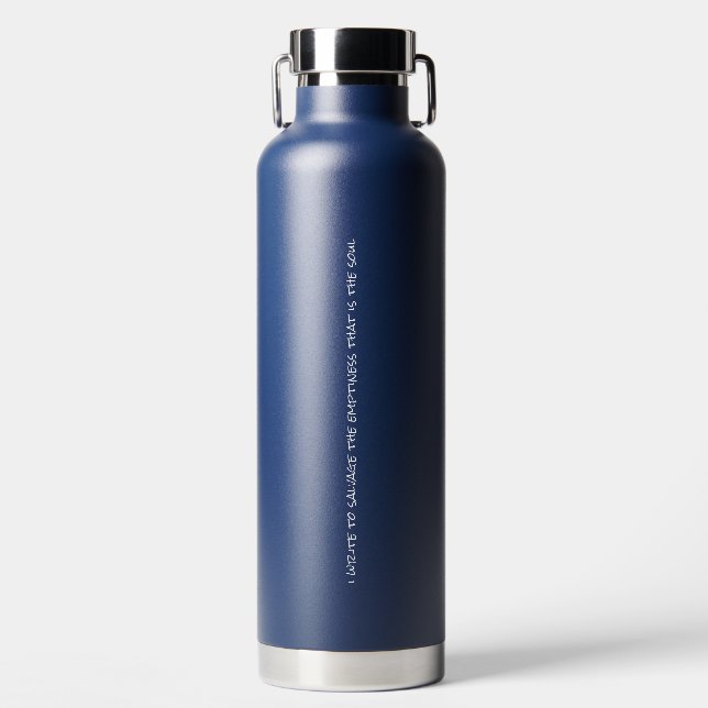 I Write Vacuum Insulated Bottle (Front)