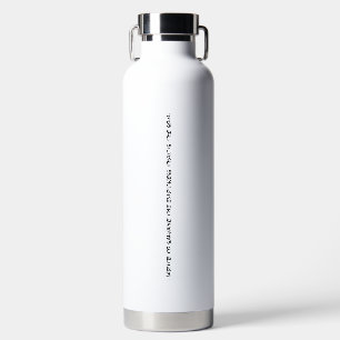 I Write Vacuum Insulated Bottle