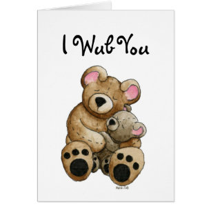 I Wub You Card