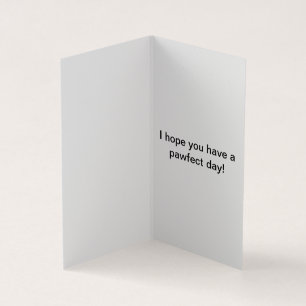 I Wuff You! Westie Birthday Card