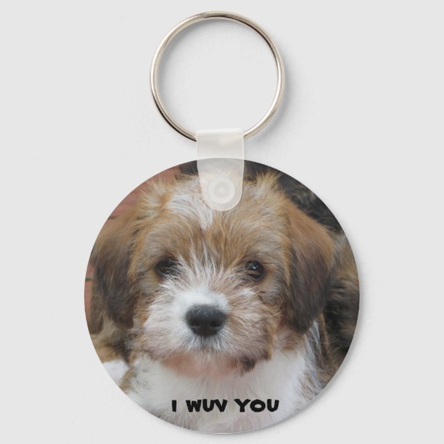 I WUV YOU KEY RING (Front)