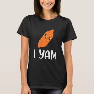 I Yam My She's My Sweet Potato Thanksgiving Family T-Shirt