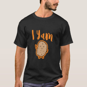 I Yam She S My Sweet Potato Matching Couple  Foodi T-Shirt