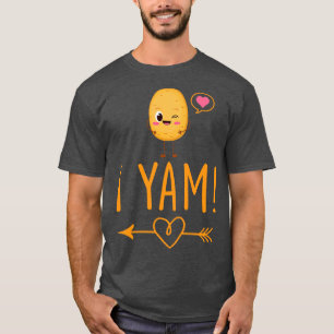 I Yam Shes My Sweet Potato Thanksgiving Matching C T-Shirt