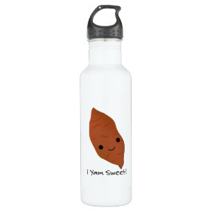 I Yam Sweet Cute kawaii Sweet Potato 710 Ml Water Bottle
