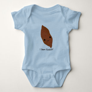 I Yam Sweet Potato Baby Bodysuit