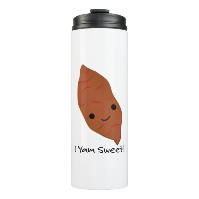 I Yam Sweet Potato Thermal Tumbler (Front)