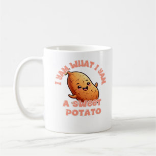 I Yam What I Yam, A Sweet Potato Classic Coffee Mug
