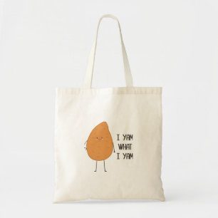 I Yam What I Yam! Awesome Yam Vegetable Pun Tote Bag