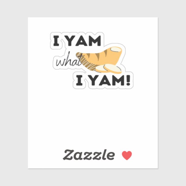 I Yam What I Yam! Classic (Sheet)