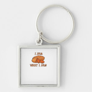 I Yam What I Yam Classic Funny Basic Key Ring