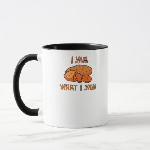I Yam What I Yam Classic Funny Basic Mug