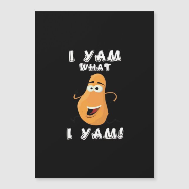 I Yam What I Yam Classic Funny Meme (Front)