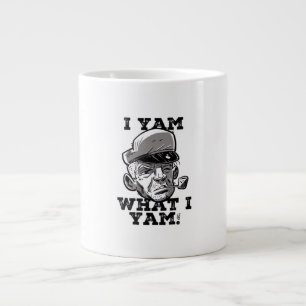 I Yam What I Yam Classic Meme Design Large Coffee Mug