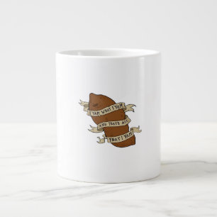 I Yam What I Yam Classic Quote Funny Large Coffee Mug