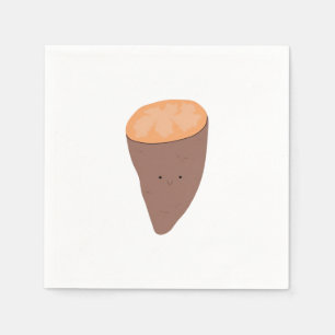 I Yam What I Yam Classic Trendy Quote Napkin