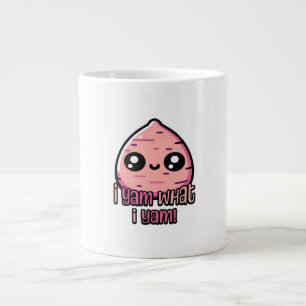 I Yam What I Yam! Cute Yam Pun Classic Large Coffee Mug
