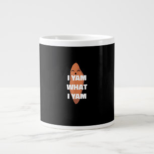 I Yam What I Yam - Dancing Sweet Potato Than Large Coffee Mug