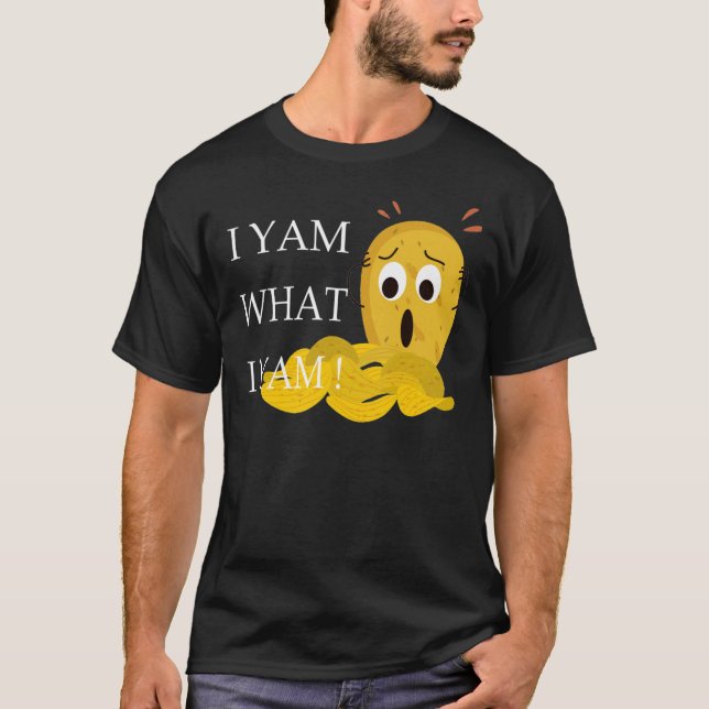I YAM WHAT I YAM Essential T-Shirt Essential T-Shi (Front)