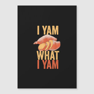 I Yam What I Yam Funny Thanksgiving Sweet Potato J