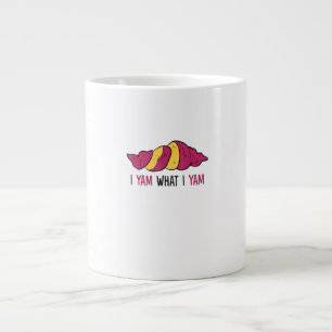 I Yam What I Yam Sweet Potato Large Coffee Mug
